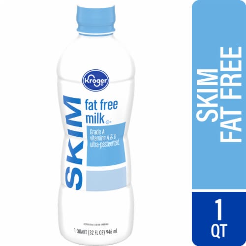 Kroger® Fat Free Skim Milk Quart