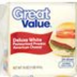 Great Value Deluxe White American Cheese