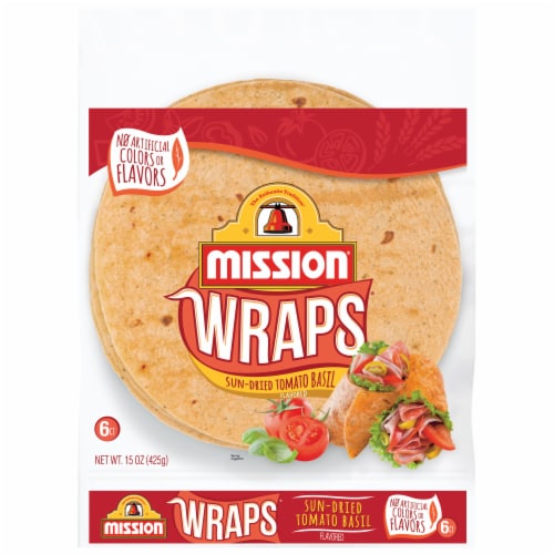 Mission Wraps Sundried Tomato Basil Flour
