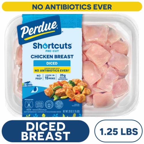 Perdue® Shortcuts® NAE Diced Chicken Breasts