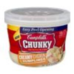 Creamy Chicken & Dumpling Soup Microwavable Bowl
