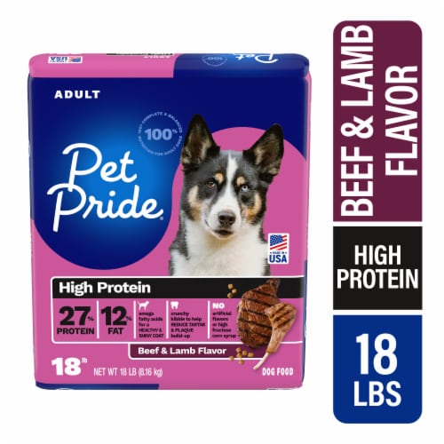 Pet Pride® High Protein Adult Dry Dog Food Beef & Lamb Flavor