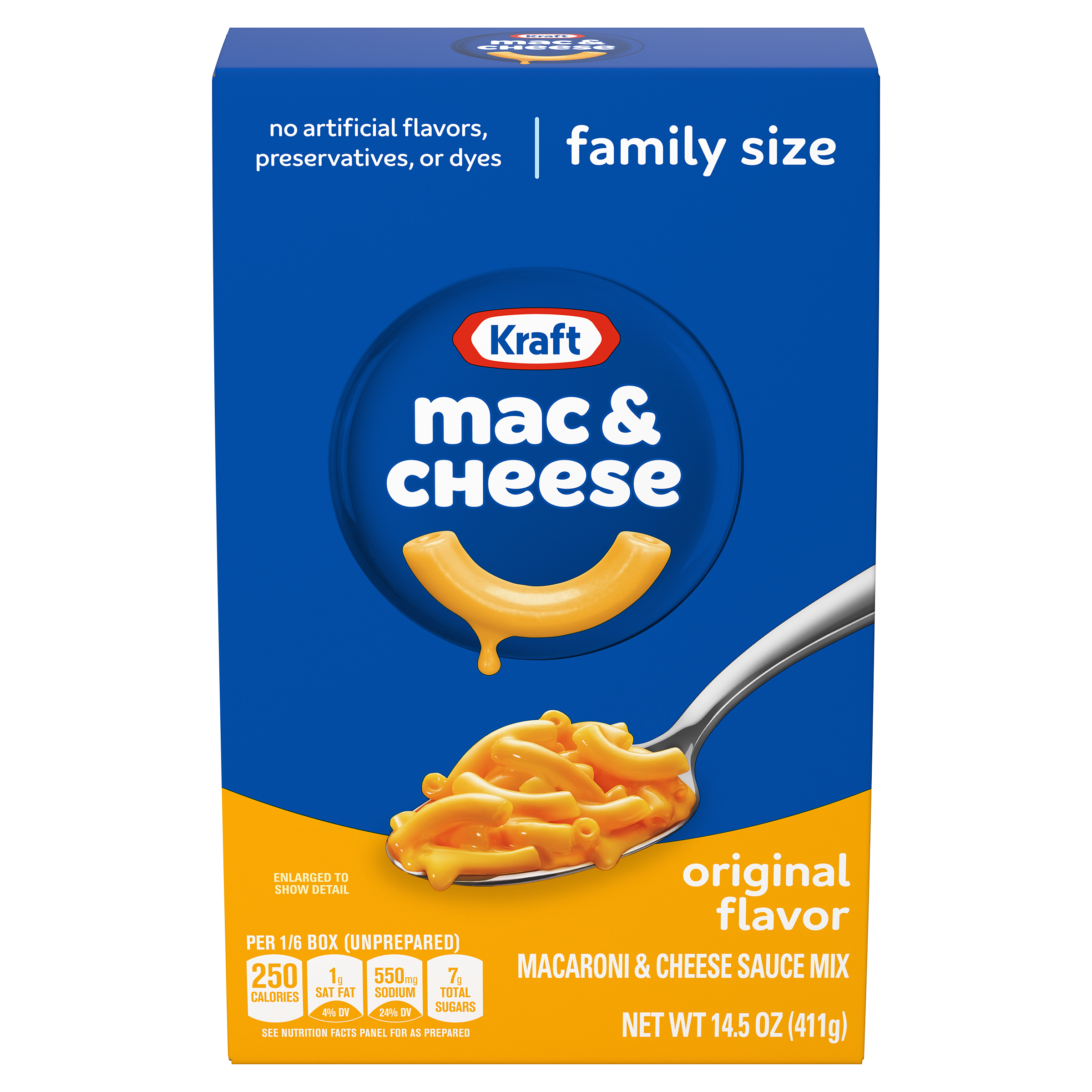 Original Mac & Cheese Macaroni and Cheese Dinner Family Size