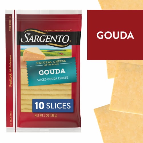 Sargento® Gouda Sliced Cheese