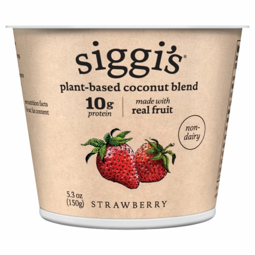 Siggi's™ Strawberry Plant-Based Coconut Blend Yogurt Cup