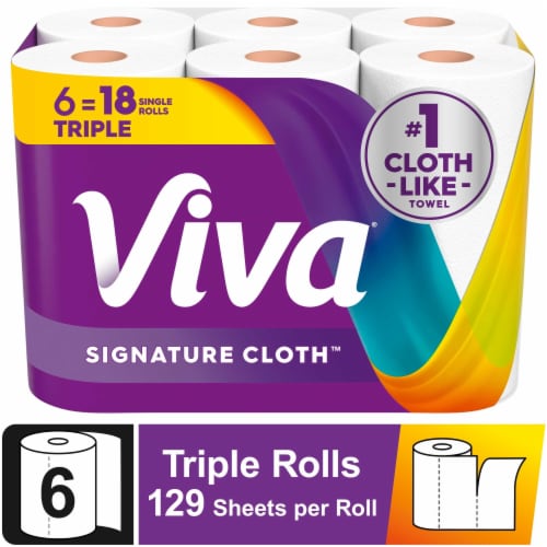 Viva® Signature Cloth™ Paper Towels Triple Rolls