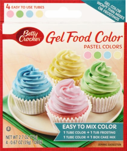 Betty Crocker™ Gel Food Color Pastel Colors