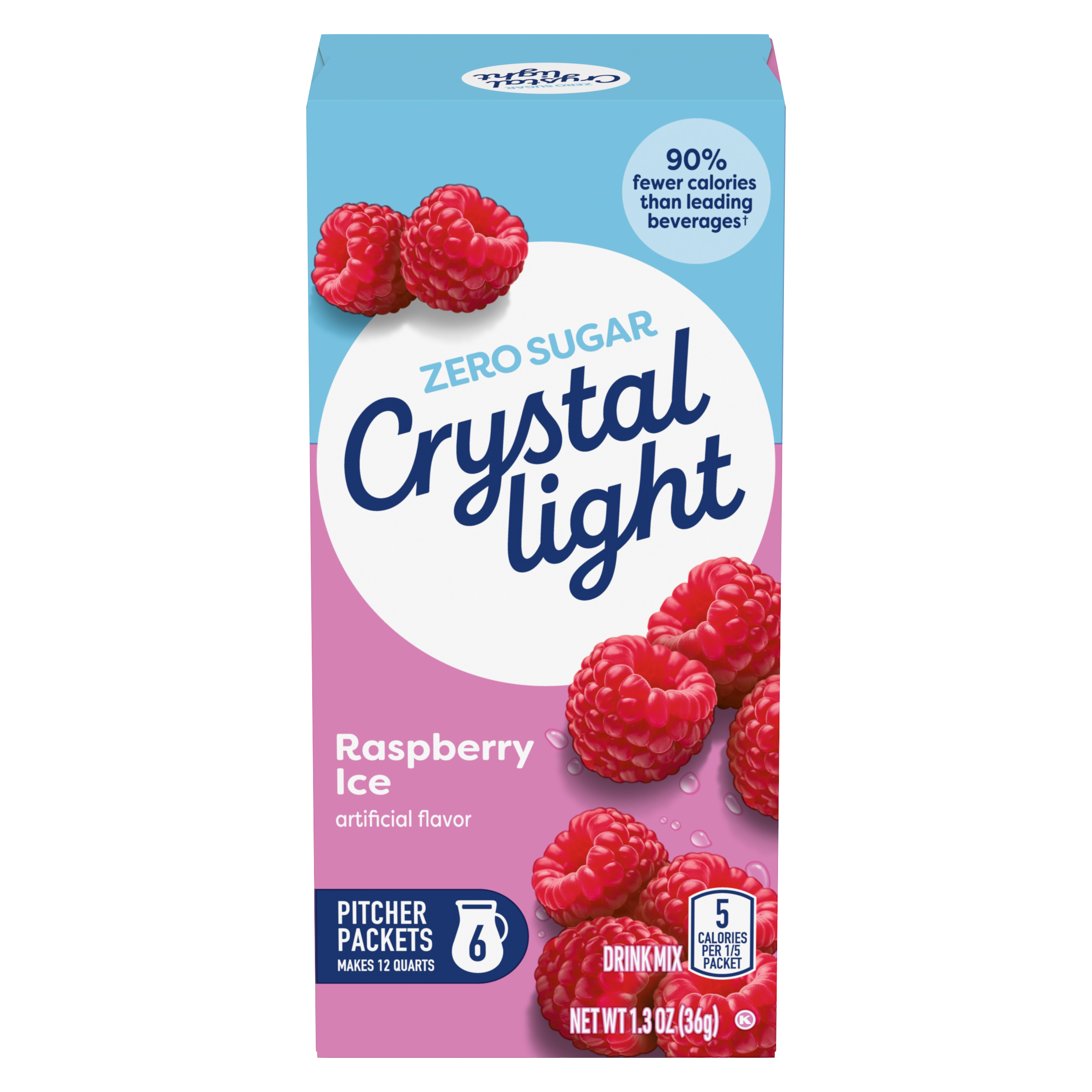 Raspberry Ice Artificially Flavored Powdered Drink Mix