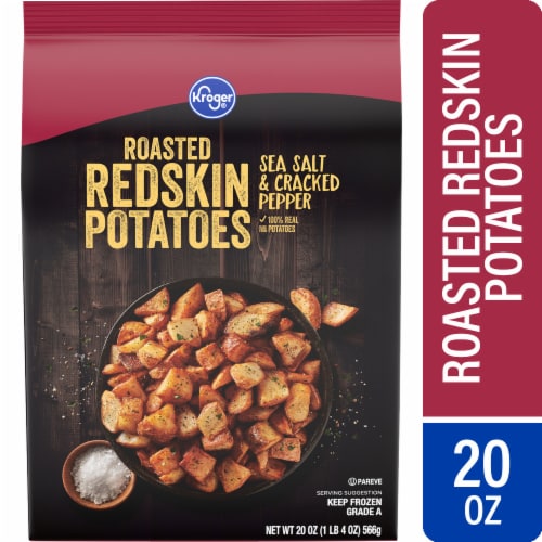 Kroger® Sea Salt & Cracked Black Pepper Roasted Frozen Redskin Potatoes