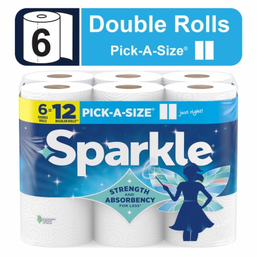 Sparkle® Pick-A-Size® Paper Towels Double Rolls