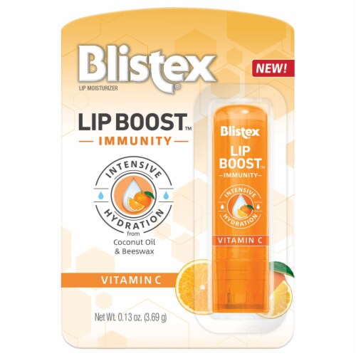 Blistex Lip Balm Boost Immunity with Coconut Oil Vitamin C & Beeswax
