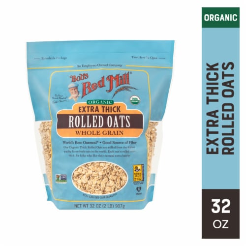 Bob's Red Mill Organic Extra Thick Rolled Oats
