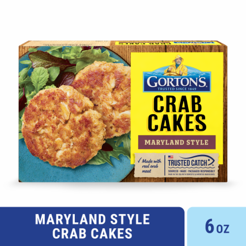 Gorton’s Crab Cakes Maryland Style, Frozen