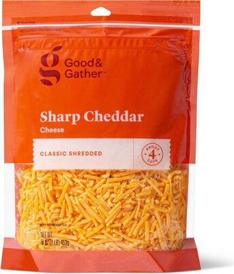 Good & Gather Shredded Sharp Cheddar Cheese 16oz