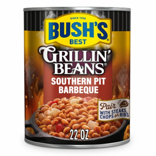Bush's Southern Pit Barbecue Grillin' Beans 22 oz