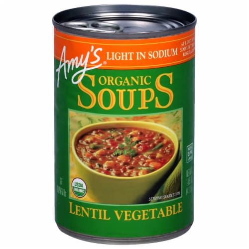 Amy's® Organic Light in Sodium Lentil Vegetable Soup