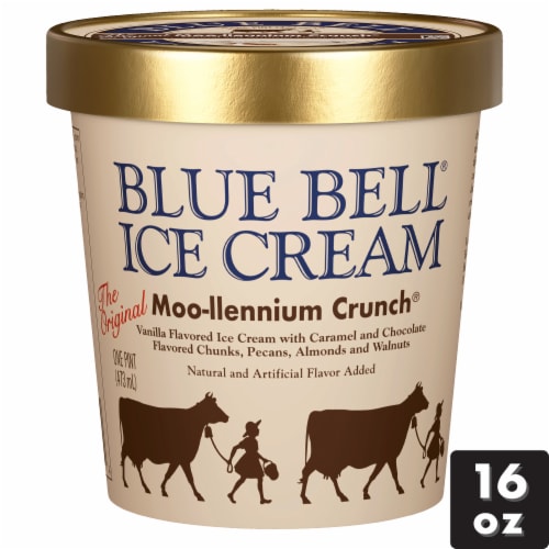 Blue Bell® Moo-llennium Crunch® Ice Cream Pint