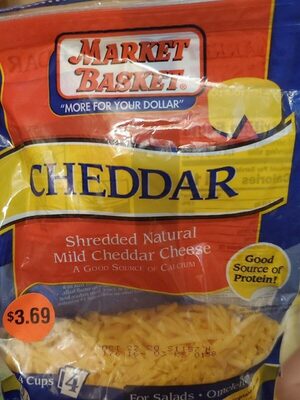 Market Basket Yellow Shredded Cheddar 16oz