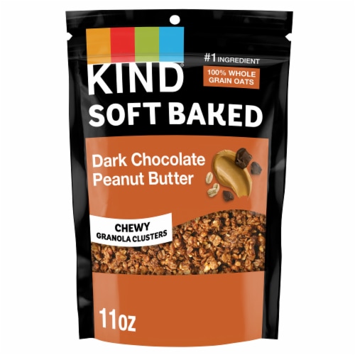 KIND Soft Baked Dark Chocolate Peanut Butter Granola
