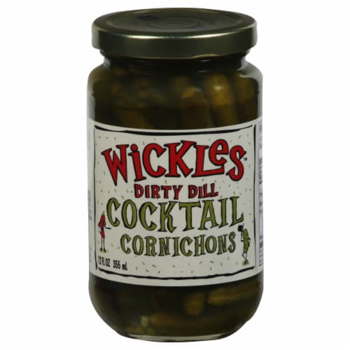 Wickles™ Dirty Dil Cocktail Cornichons