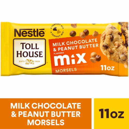 Nestle Toll House Milk Chocolate & Peanut Butter Flavored Morsels Peanut Butter Chips