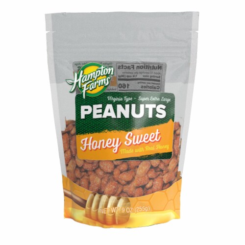 Hampton Farms Honey Roast Peanuts Pouch