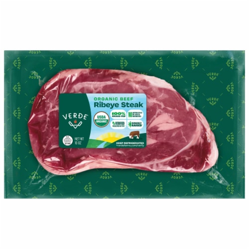 Verde® 100% Grass-Fed Organic Beef Ribeye Steak