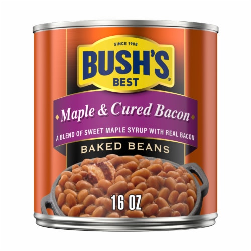 Bush's Maple & Cured Bacon Baked Beans 16 oz