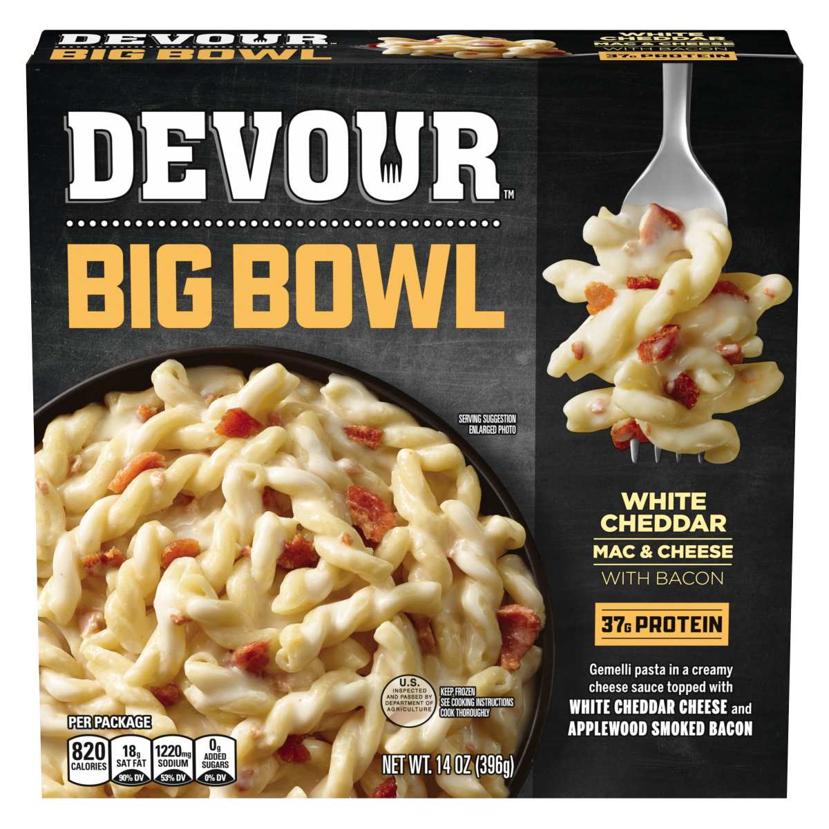 Big Bowl White Cheddar Mac & Cheese with Bacon