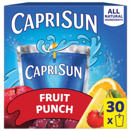 Capri Sun Fruit Punch Juice Box Pouches