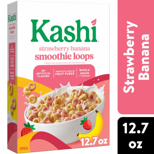 Kashi Strawberry Banana Smoothie Loops Cereal