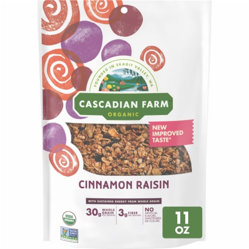 Cascadian Farm™ Organic Cinnamon Raisin Granola