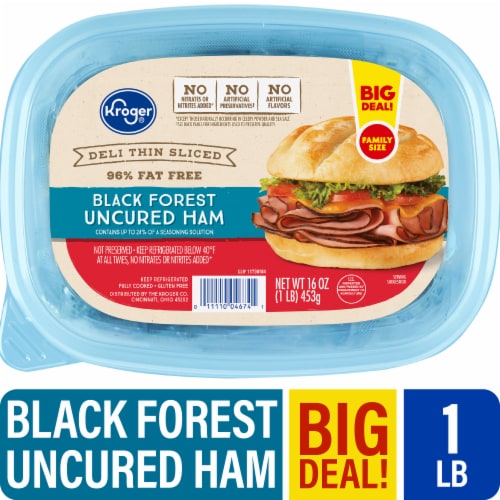 Kroger® Black Forest Ham Uncured Deli Thin Sliced BIG DEAL!