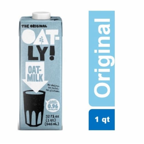 Oatly Dairy-Free Shelf-Stable Original Oat Milk