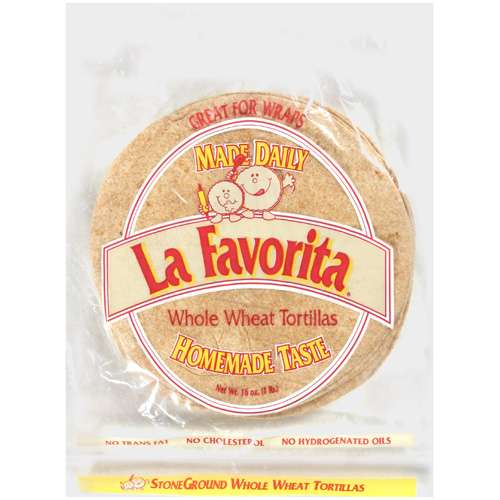 La Fe Whole Wheat Tortilla 16 oz