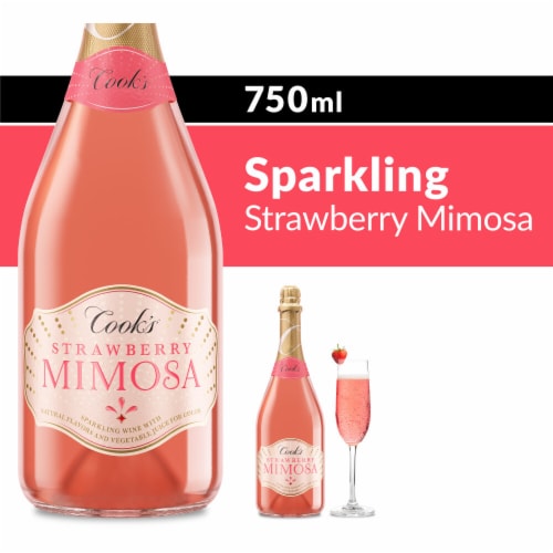 Cook's California Champagne Strawberry Mimosa California Sparkling White Wine