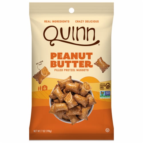 Quinn® Peanut Butter Filled Pretzel Nuggets