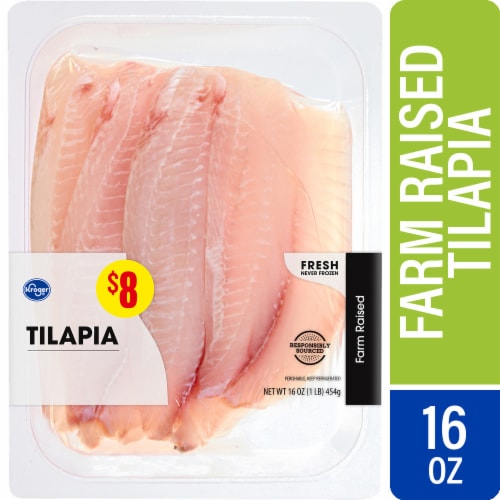 Kroger® Fresh Farm Raised Tilapia Fillets