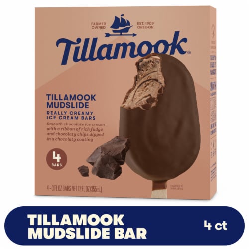 Tillamook® Mudslide Ice Cream Bars 4 - 3 fl oz Bars®
