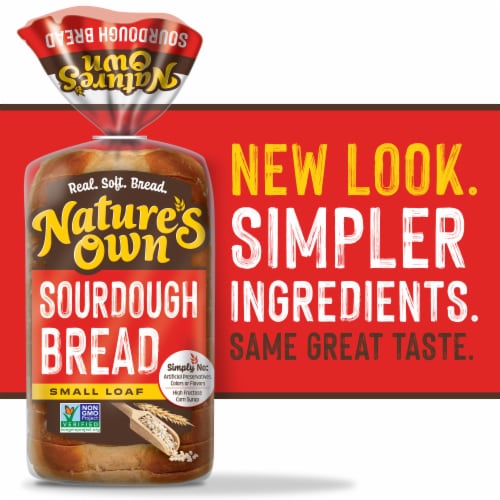 Nature's Own Sourdough, Small Loaf Size, Sliced Sourdough Sandwich Bread