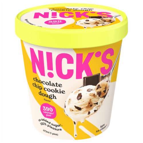 Nick's Swedish Chocolate Chip Cookie Dough Ice Cream