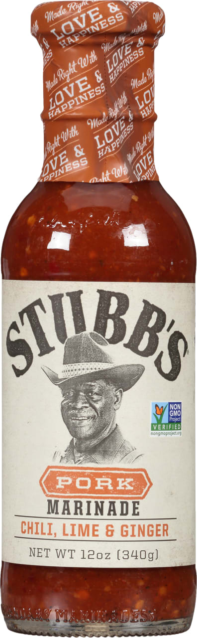 Stubb's Chili, Lime & Ginger Pork Marinade, 12 oz