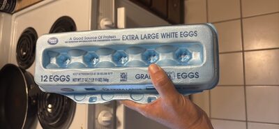 Walmart Great Value 1 doz White Extra Large