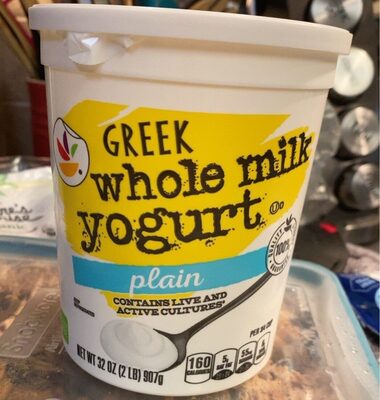 Ahold Greek Whole Milk Yogurt Plain