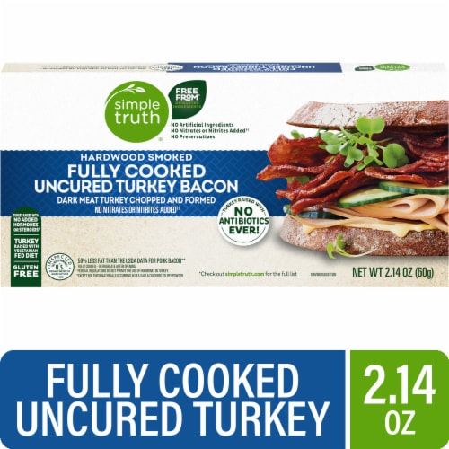 Simple Truth® Hardwood Smoked Fully Cooked Uncured Turkey Bacon