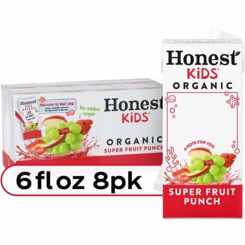 Honest Kids® Super Fruit Punch Organic Juice Drink Cartons