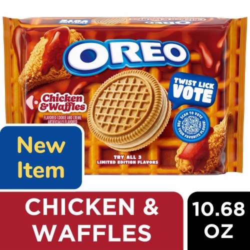 OREO Chicken and Waffles Sandwich Cookies