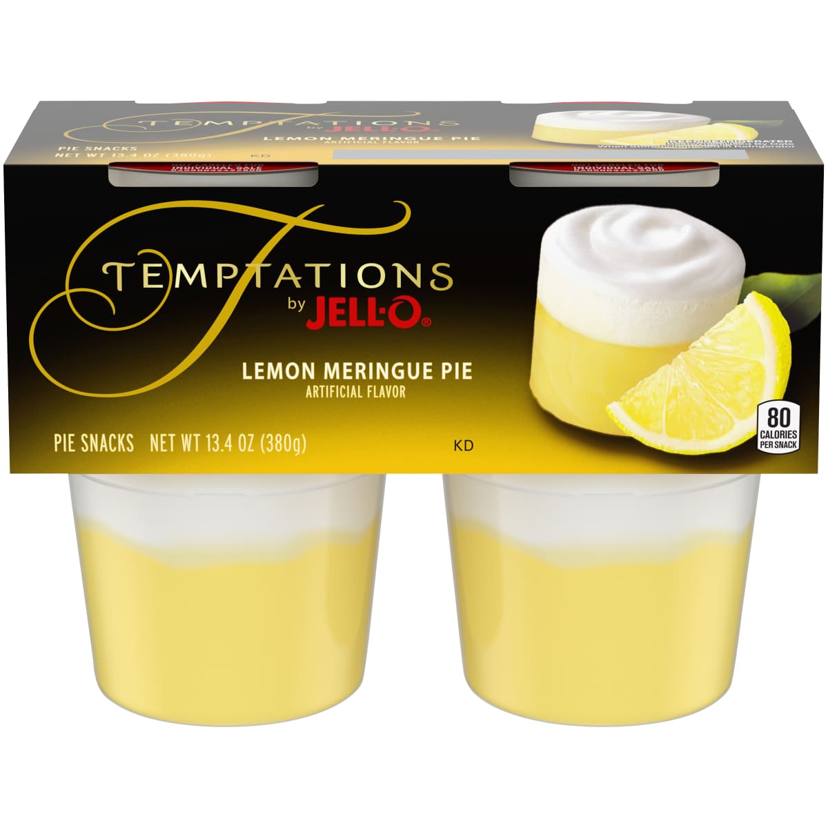 Lemon Meringue Ready-to-Eat Pie Snack Cups