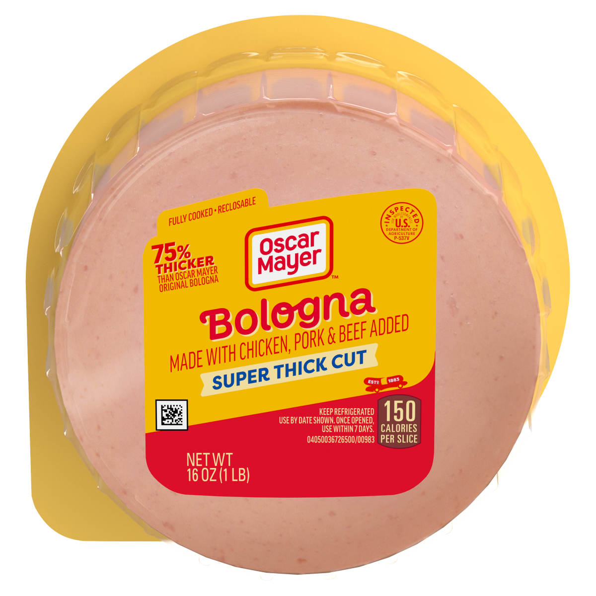 Super Thick Cut Bologna Sliced Deli Meat