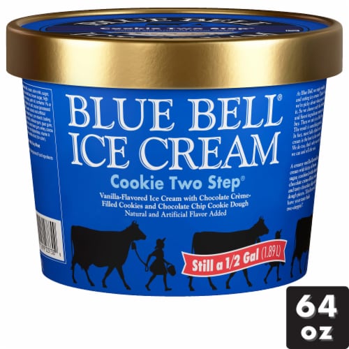 Blue Bell® Cookie Two Step® Ice Cream Tub